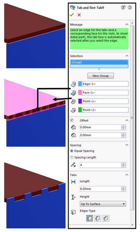 tab and slot solidworks|SOLIDWORKS 2018: Tab and Slot Feature .